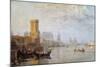 Cologne on the Rhine-J. M. W. Turner-Mounted Giclee Print