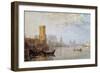 Cologne on the Rhine-J. M. W. Turner-Framed Giclee Print