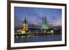 Cologne Skyline, Germany-Gavin Hellier-Framed Photographic Print