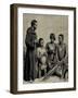 Colombia. Augustinian Recollect Friar Converting Guahibos Indians., 1887-null-Framed Giclee Print