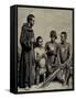 Colombia. Augustinian Recollect Friar Converting Guahibos Indians., 1887-null-Framed Stretched Canvas