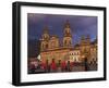 Colombia, Bogota, Plaza De Bolivar, Neoclassical Cathedral Primada De Colombia at Christmas-Jane Sweeney-Framed Photographic Print