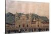 Colombia, Bogota', Plaza Mayor-null-Stretched Canvas