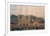 Colombia, Bogota', Plaza Mayor-null-Framed Premium Giclee Print