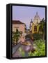 Colombia, Bolivar, Cartagena De Indias, Plaza Santa Teresa, Horse Cart and San Pedro Claver Church-Jane Sweeney-Framed Stretched Canvas