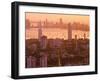 Colombia, Bolivar, Cartagena De Indias, View of Cartagena Skyline at Sunset-Jane Sweeney-Framed Photographic Print