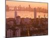 Colombia, Bolivar, Cartagena De Indias, View of Cartagena Skyline at Sunset-Jane Sweeney-Mounted Photographic Print