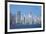 Colombia, Cartagena. Modern Boca Grande area city skyline view from Cartagena Bay.-Cindy Miller Hopkins-Framed Photographic Print