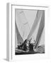 "Colombia" During Trial Race for the America's Cup-null-Framed Premium Photographic Print