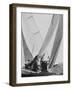 "Colombia" During Trial Race for the America's Cup-null-Framed Photographic Print