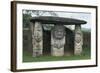 Colombia, Huila Department, San Agustin, Archeological Park, Dolmen with Caryatids-null-Framed Giclee Print