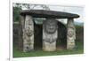 Colombia, Huila Department, San Agustin, Archeological Park, Dolmen with Caryatids-null-Framed Giclee Print