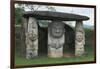 Colombia, Huila Department, San Agustin, Archeological Park, Dolmen with Caryatids-null-Framed Giclee Print