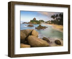 Colombia, Magdalena, Park Nacional Natural Tayrona, El Cabo, Beach-Jane Sweeney-Framed Photographic Print