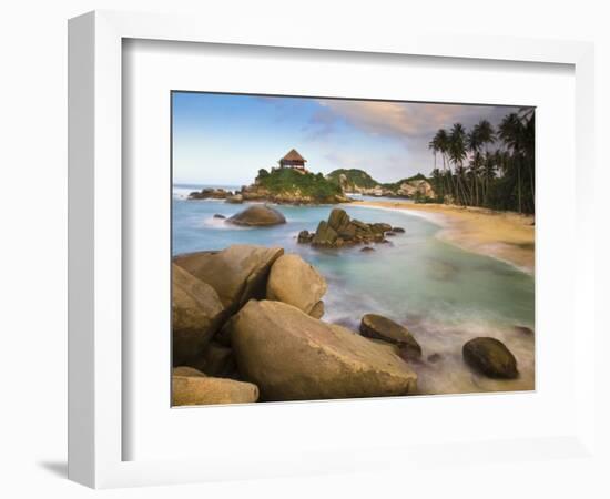 Colombia, Magdalena, Park Nacional Natural Tayrona, El Cabo, Beach-Jane Sweeney-Framed Photographic Print