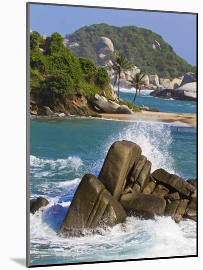 Colombia, Magdalena, Park Nacional Natural Tayrona, El Cabo, Beach-Jane Sweeney-Mounted Photographic Print