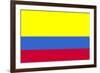 Colombia National Flag-null-Framed Art Print