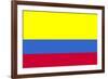 Colombia National Flag-null-Framed Art Print