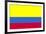 Colombia National Flag-null-Framed Art Print