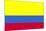 Colombia National Flag-null-Mounted Art Print