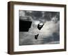 Colombia's Juan Guillermo Uran and Victor Ortega Dive to Win Gold in Men's Springboard Diving Event-null-Framed Photographic Print