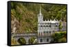 Colombia, Sanctuary of the Virgin of Las Lajas-rchphoto-Framed Stretched Canvas