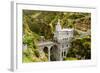 Colombia, Sanctuary of the Virgin of Las Lajas-rchphoto-Framed Photographic Print