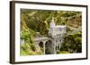 Colombia, Sanctuary of the Virgin of Las Lajas-rchphoto-Framed Photographic Print