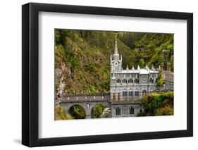 Colombia, Sanctuary of the Virgin of Las Lajas-rchphoto-Framed Photographic Print