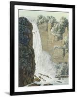 Colombia, View of Taquendama Waterfall on Bogota Plateau-null-Framed Giclee Print