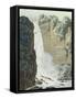 Colombia, View of Taquendama Waterfall on Bogota Plateau-null-Framed Stretched Canvas