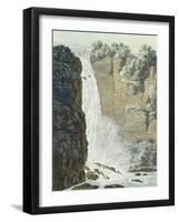 Colombia, View of Taquendama Waterfall on Bogota Plateau-null-Framed Giclee Print