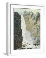 Colombia, View of Taquendama Waterfall on Bogota Plateau-null-Framed Giclee Print