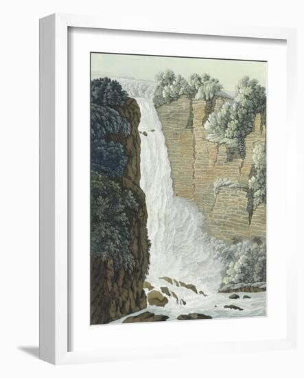 Colombia, View of Taquendama Waterfall on Bogota Plateau-null-Framed Giclee Print