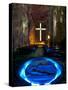 Colombia, Zipaquira, Cudinamarca Province, Salt Cathedral, Main Altar with Cross-John Coletti-Stretched Canvas