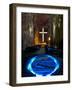 Colombia, Zipaquira, Cudinamarca Province, Salt Cathedral, Main Altar with Cross-John Coletti-Framed Photographic Print