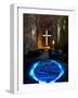 Colombia, Zipaquira, Cudinamarca Province, Salt Cathedral, Main Altar with Cross-John Coletti-Framed Photographic Print