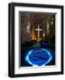 Colombia, Zipaquira, Cudinamarca Province, Salt Cathedral, Main Altar with Cross-John Coletti-Framed Photographic Print