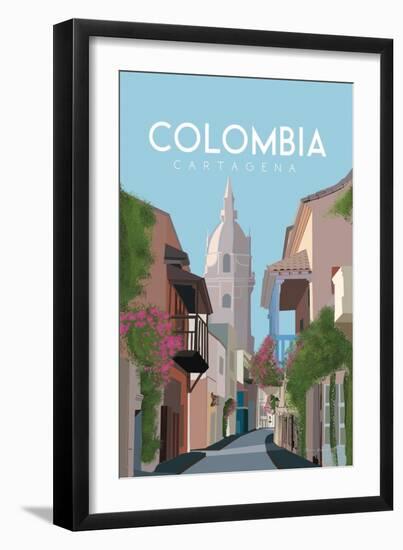 Colombia-Omar Escalante-Framed Art Print