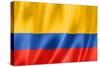Colombian Flag-daboost-Stretched Canvas