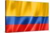 Colombian Flag-daboost-Stretched Canvas