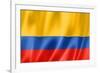 Colombian Flag-daboost-Framed Art Print