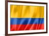 Colombian Flag-daboost-Framed Art Print