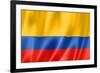 Colombian Flag-daboost-Framed Art Print