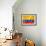 Colombian Flag-daboost-Framed Premium Giclee Print displayed on a wall