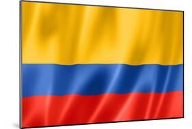 Colombian Flag-daboost-Mounted Premium Giclee Print