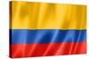 Colombian Flag-daboost-Stretched Canvas