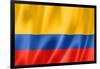 Colombian Flag-daboost-Framed Art Print