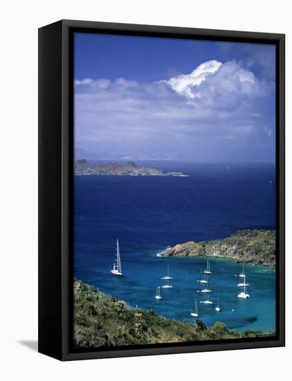 Colombier, St. Barts, French West Indes-Walter Bibikow-Framed Stretched Canvas