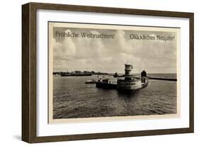 Colombo Sri Lanka, Hafeneinfahrt, Pilot Station-null-Framed Giclee Print